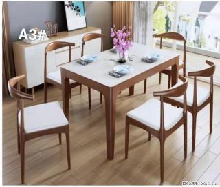 T08高级长方桌，胡桃色  1.35米带炉一桌四椅650元，现货11套。 - 西双版纳28生活网 bn.28life.com