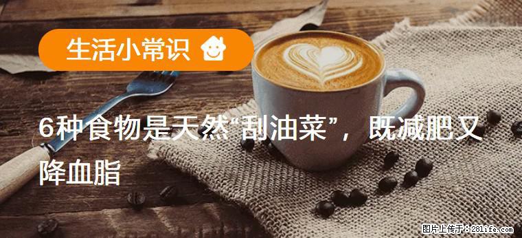【生活小常识】6种食物是天然“刮油菜”，既减肥又降血脂 - 西双版纳生活资讯 - 西双版纳28生活网 bn.28life.com
